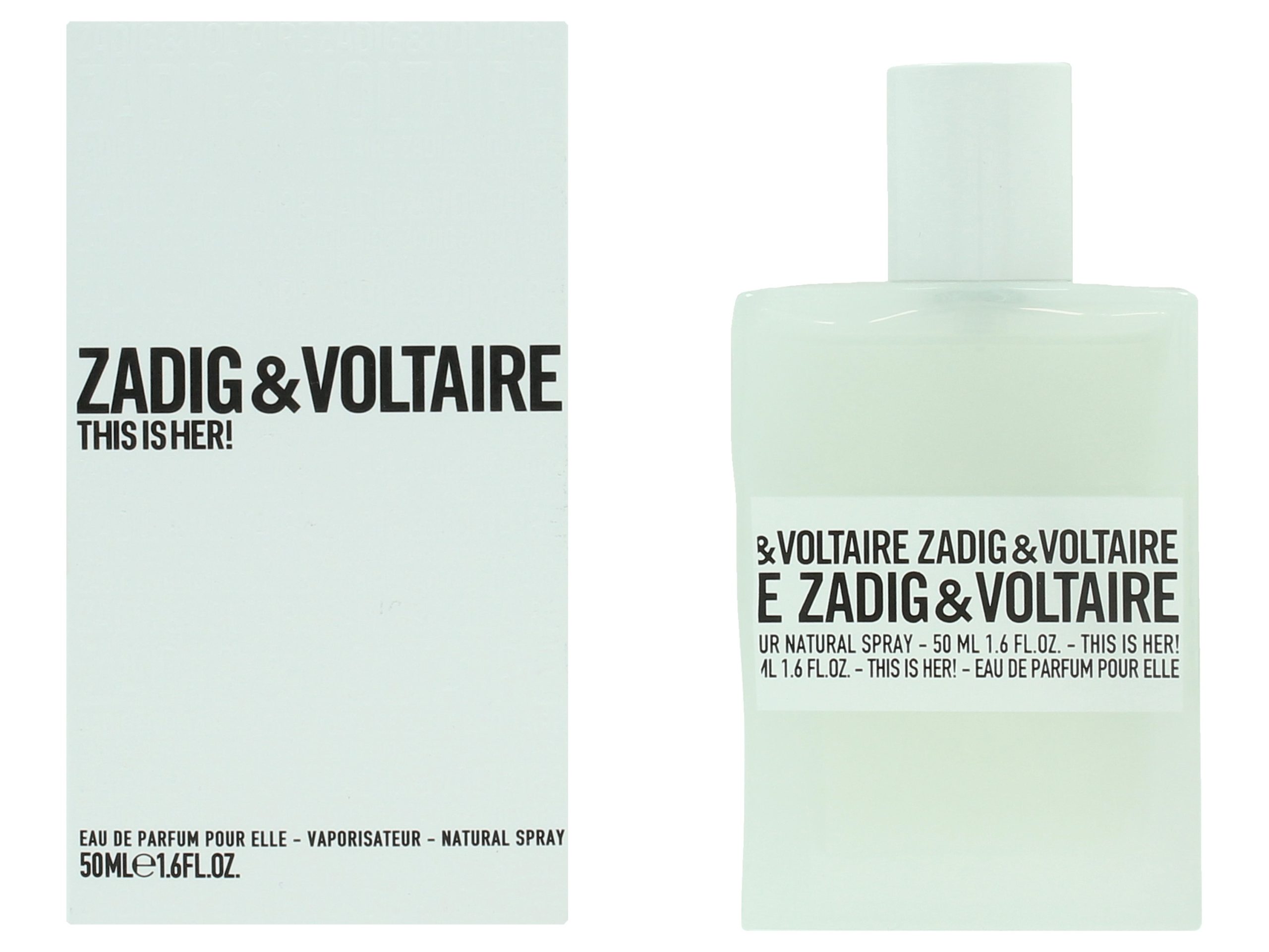 Zadig & Voltaire This Is Her Edp Spray 50ml. - maat One Size