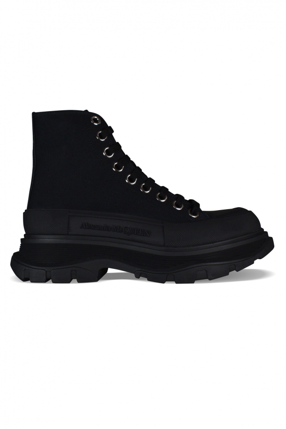 Alexander McQueen Sneakers Tread Slick Zwart