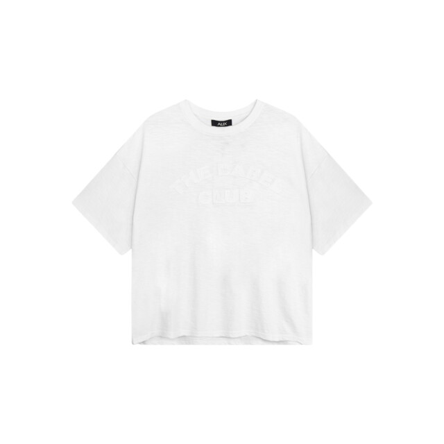 Alix The Label Ladies knitted slub t-shirt t-shirts 2603883611