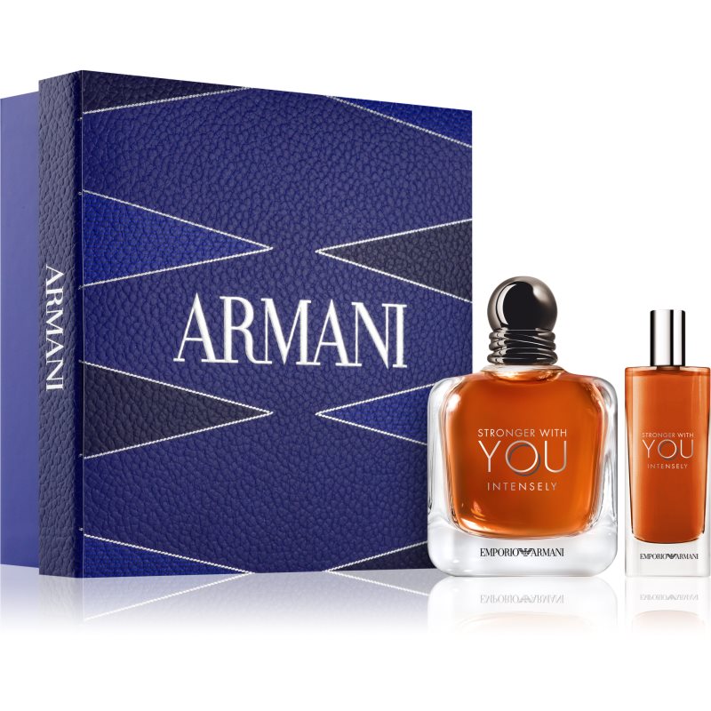 Armani Emporio Stronger With You Intensely Gift Set voor Mannen