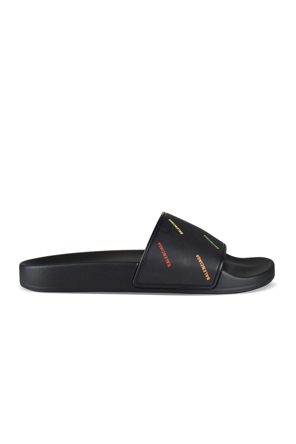 Balenciaga Slippers Zwart