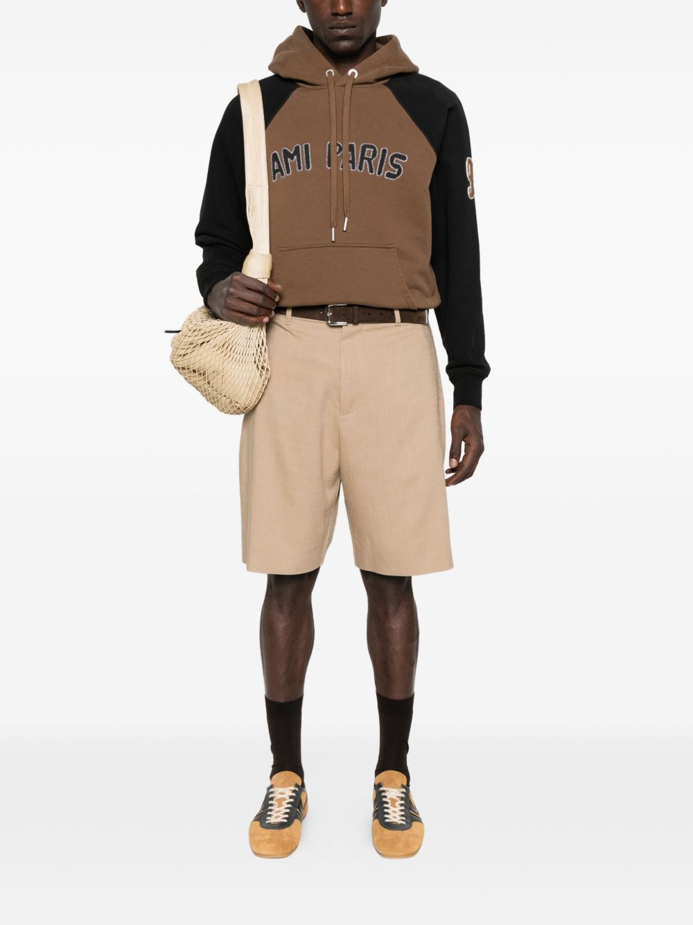 Bruin Katoenen Sweatshirt