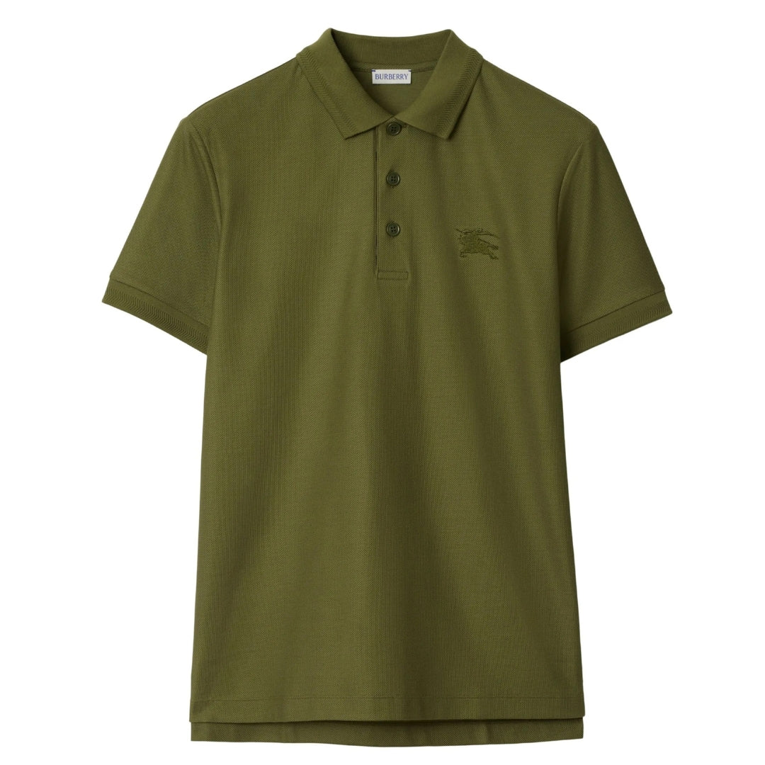 Burberry Eddie Ekd Olijfgroene Poloshirt