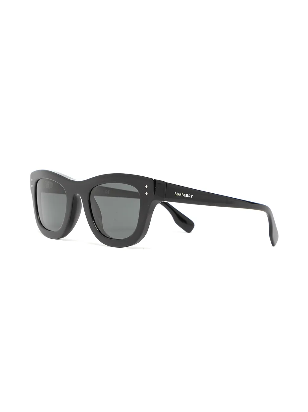 Burberry Eyewear Sidney zonnebril met oversized montuur - Zwart