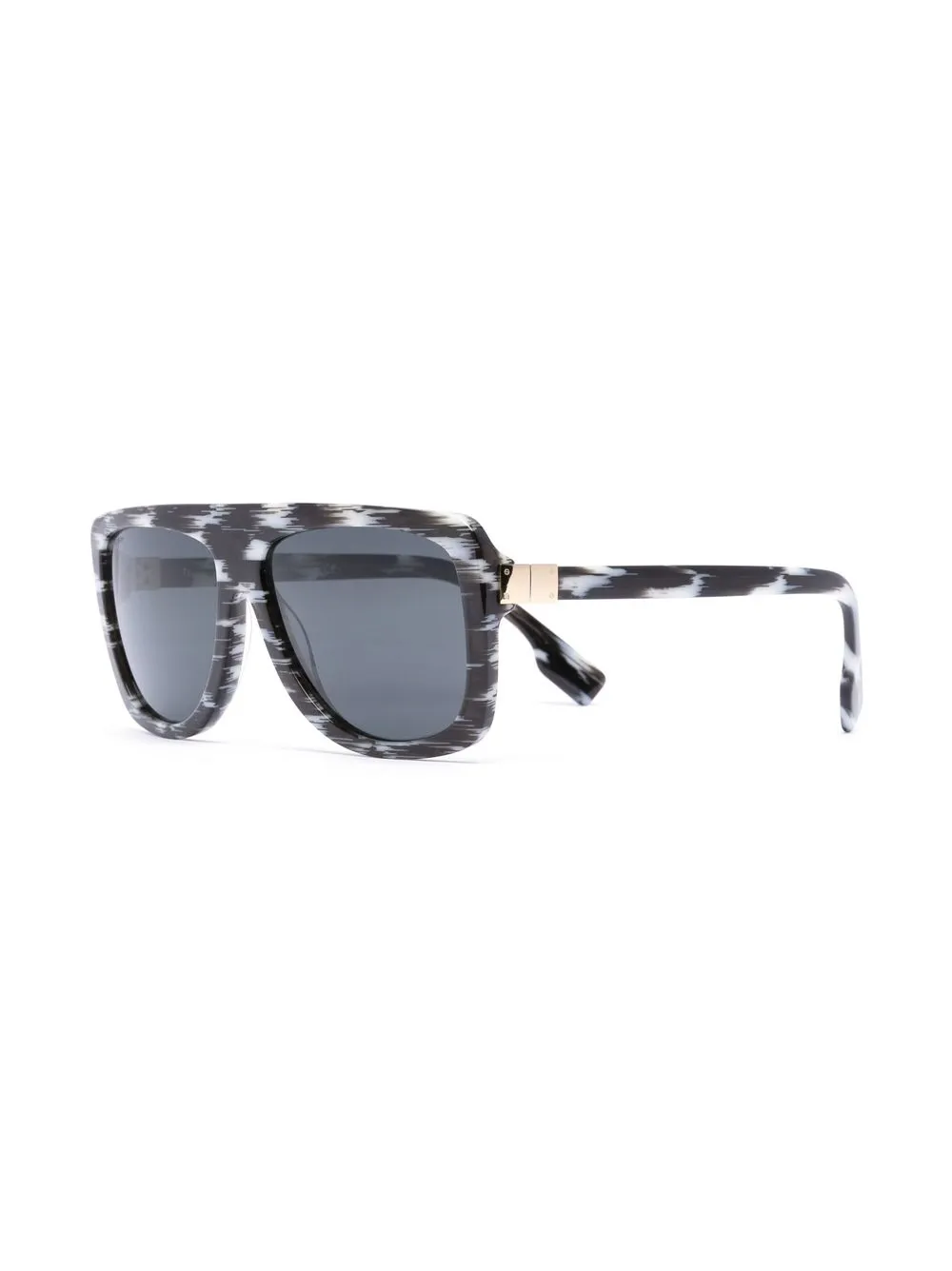 Burberry Eyewear Zonnebril met abstract patroon - Zwart