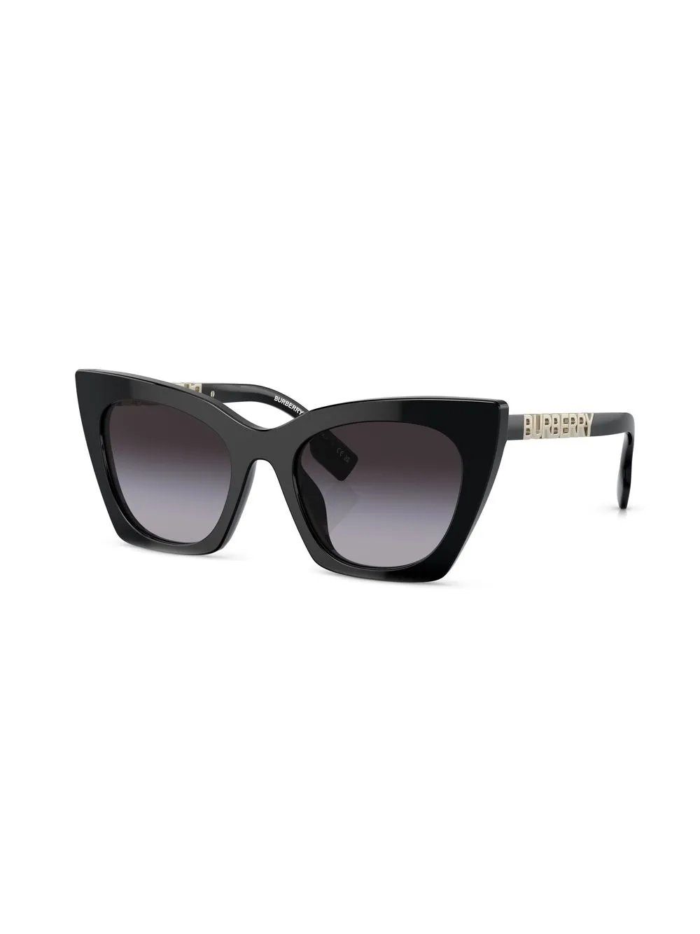 Burberry Eyewear Zonnebril met cat-eye montuur - Zwart