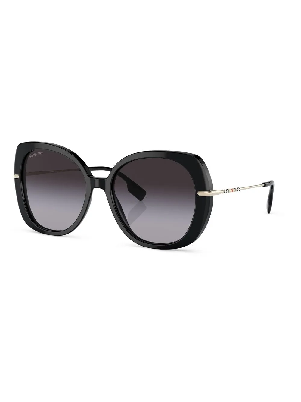 Burberry Eyewear Zonnebril met oversized montuur - Zwart