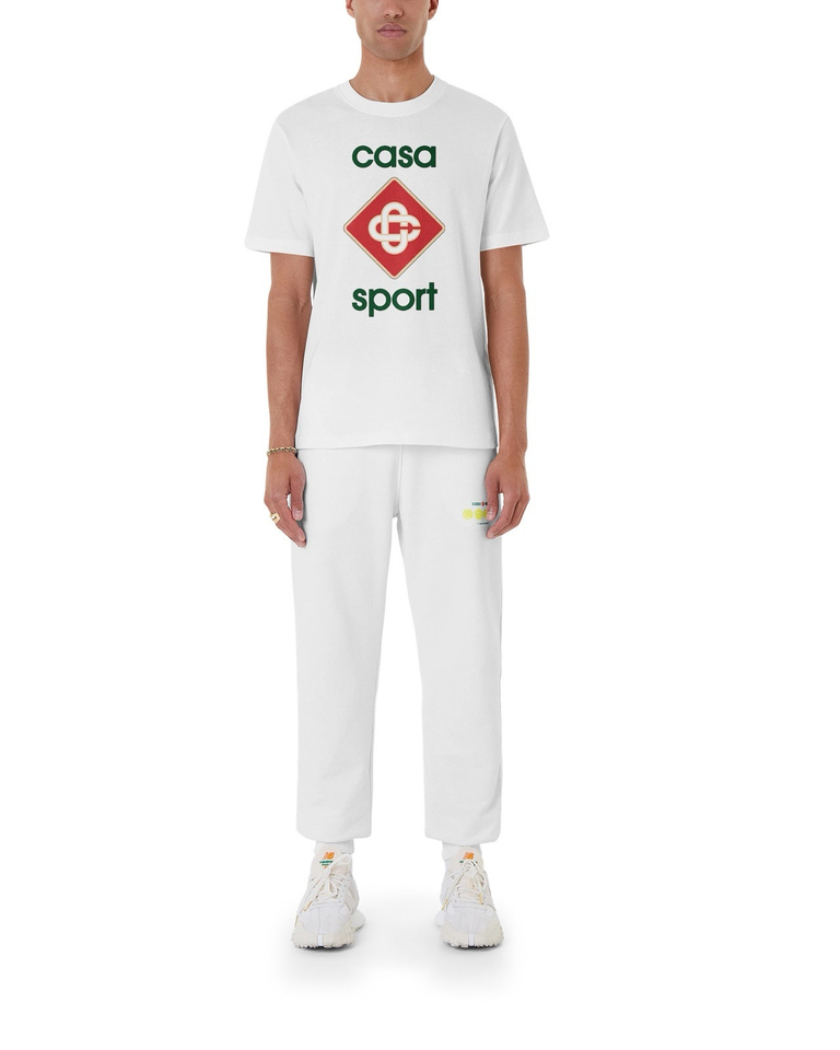 Casablanca Casa Sport Design Wit T-shirt