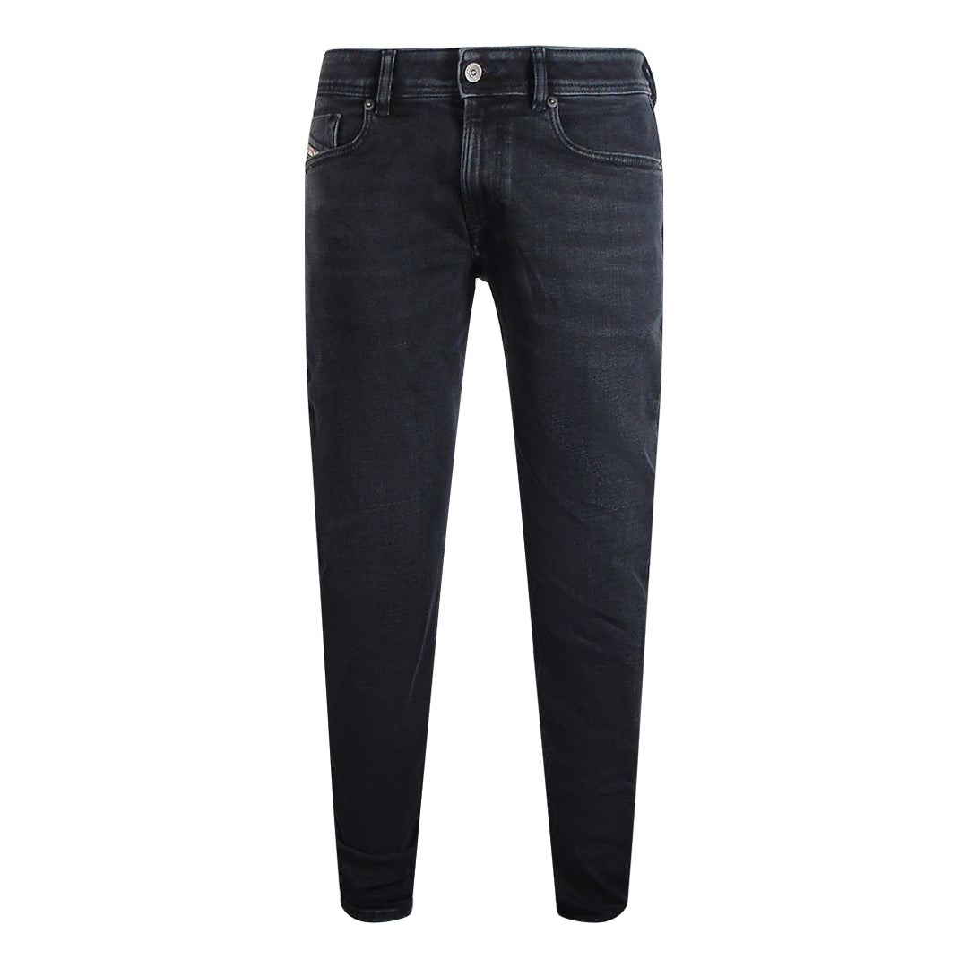 Diesel 1979 Sleeker Zwarte Denim Broek