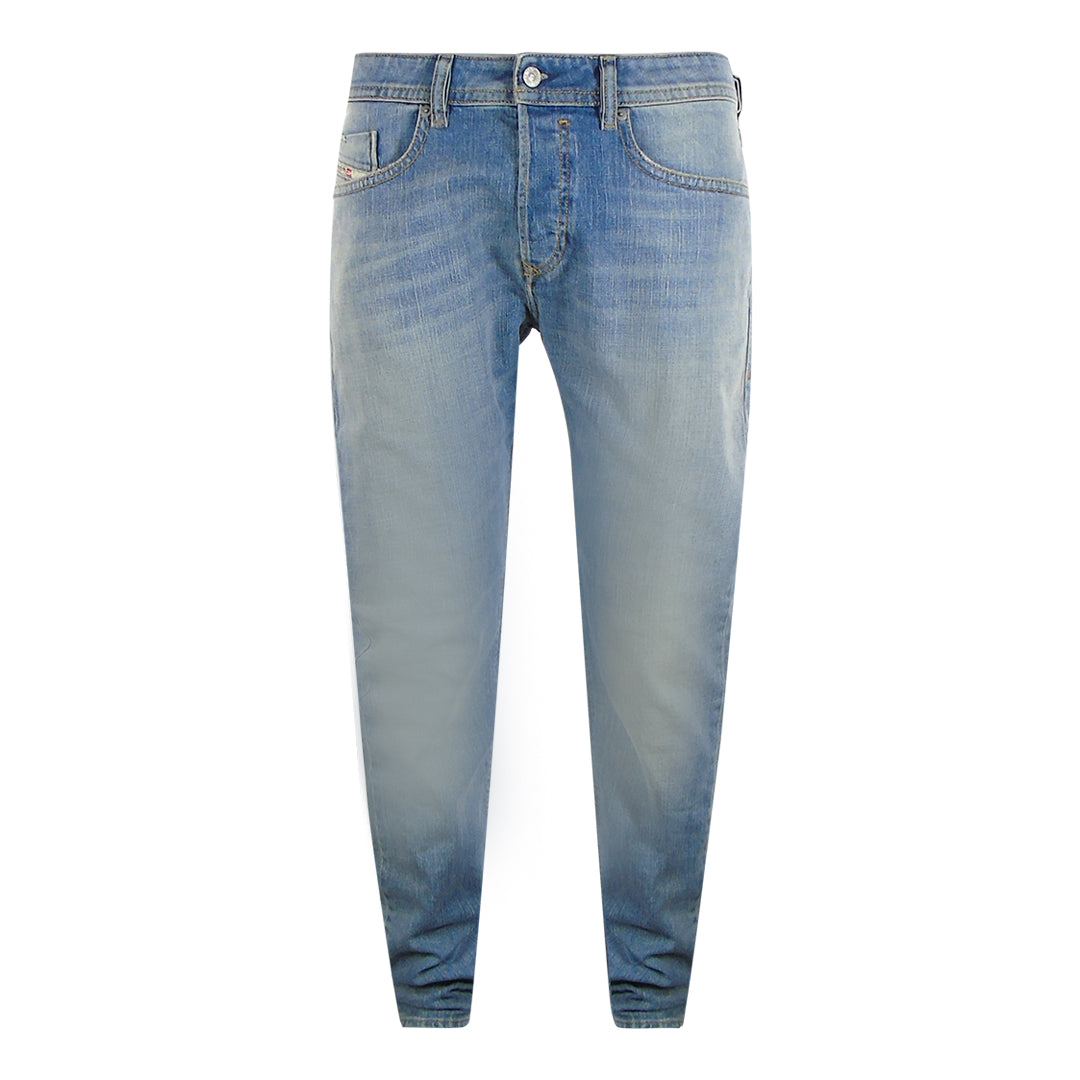 Diesel Buster-x Lichtblauwe Denim Broek