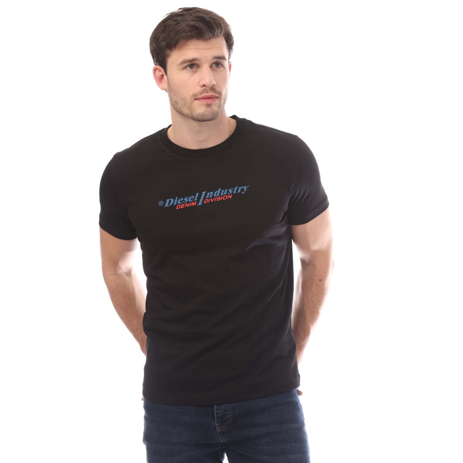 Diesel T-Diegor T-shirt voor heren in zwart