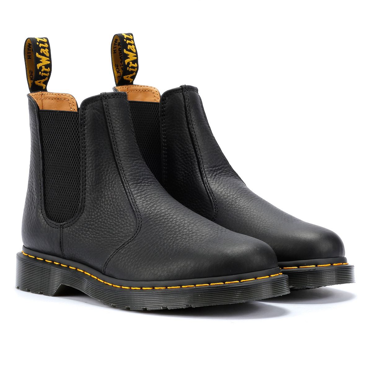 Dr. Martens 2976 Ambassador Leren Zwarte Laarzen