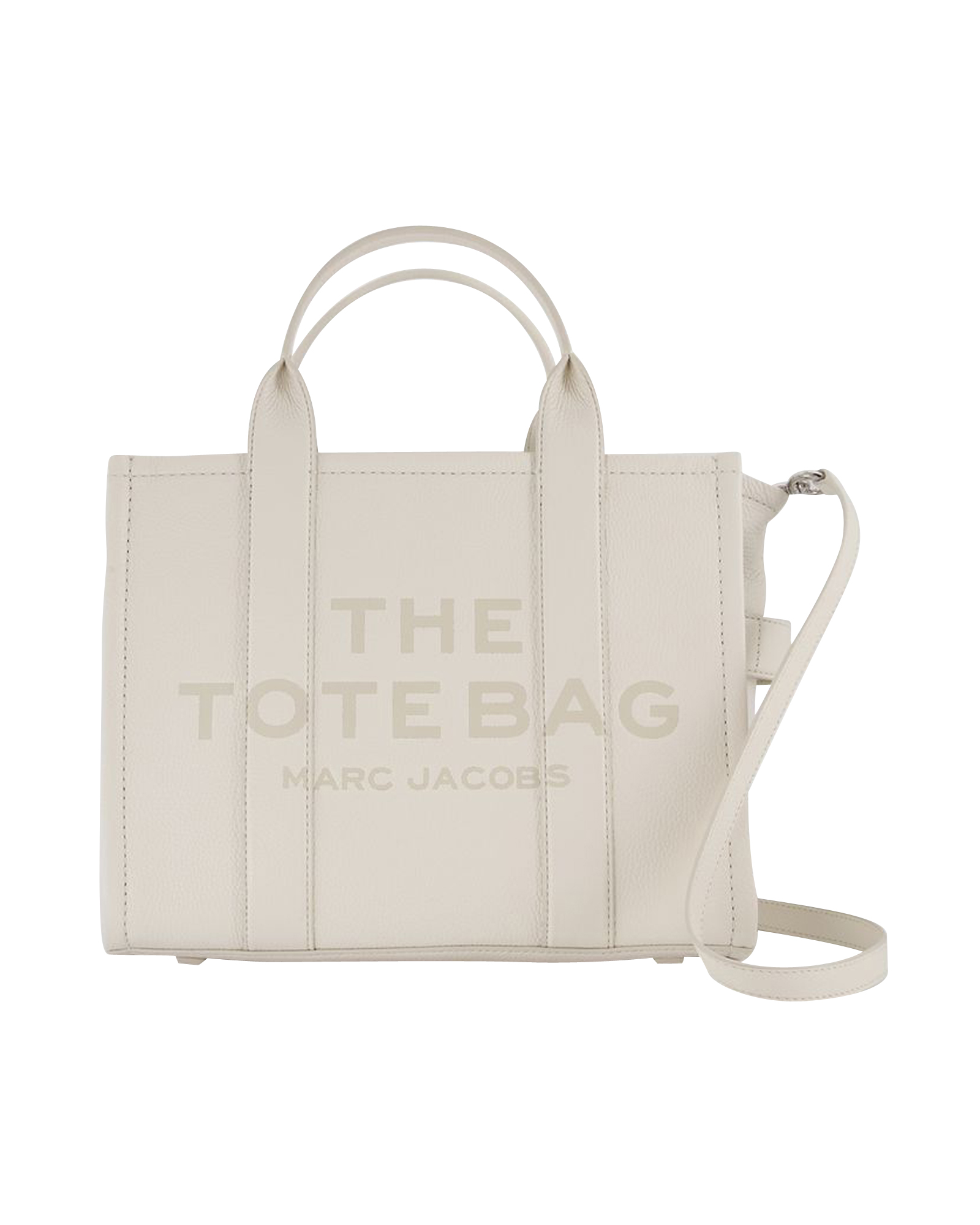 Draagtas The Medium Tote - Marc Jacobs - Leer - Zilver