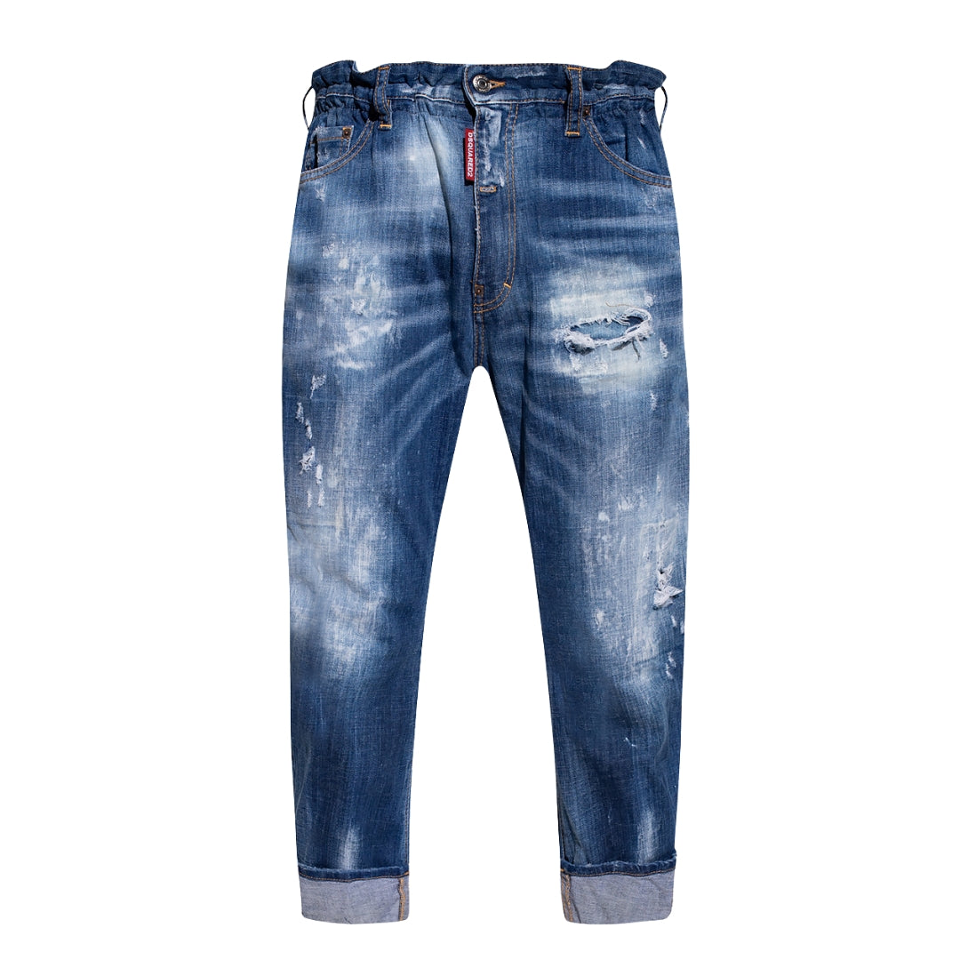Dsquared2 Big Deans Brother Jean Blue Denim Broek