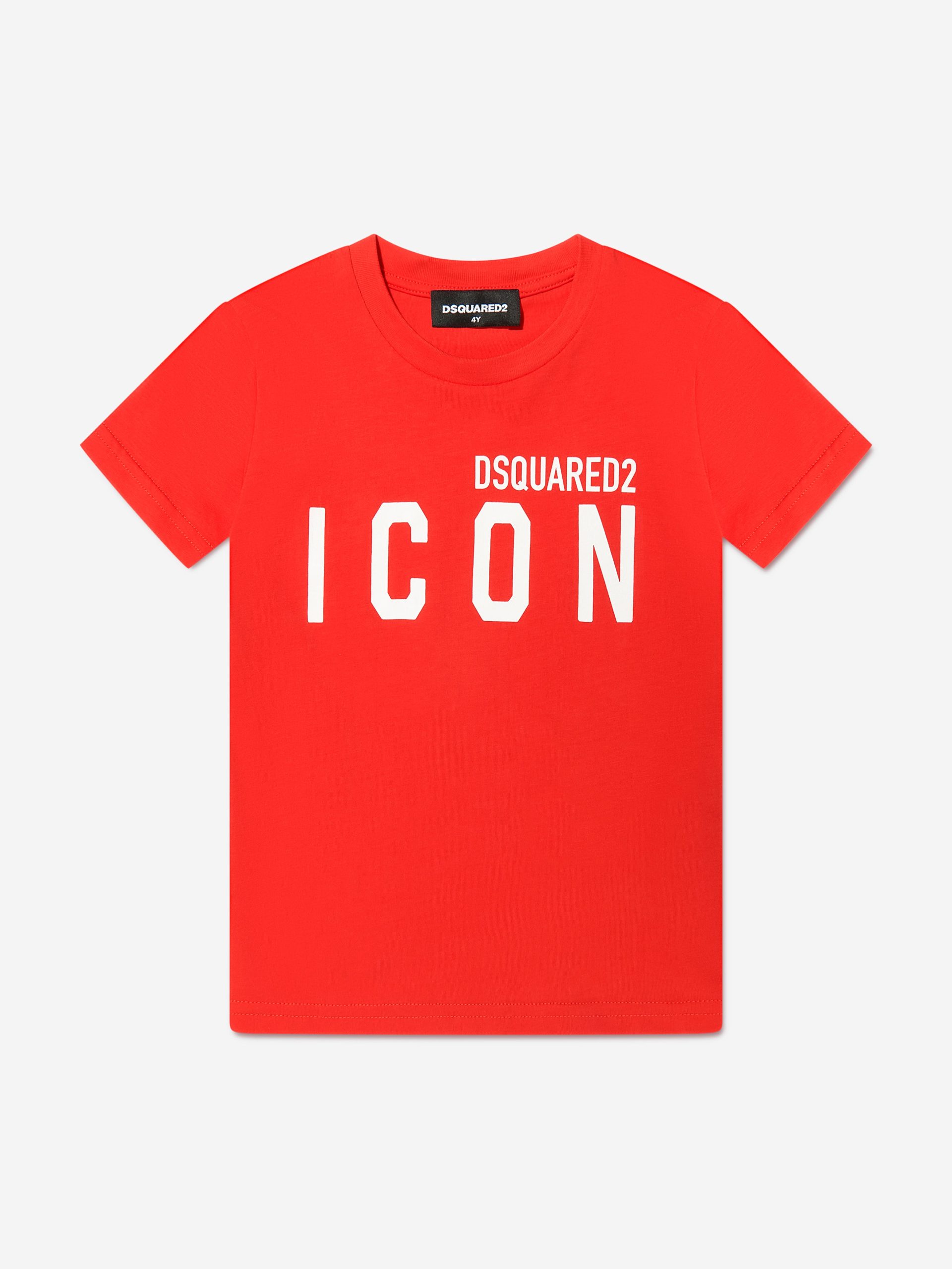 Dsquared2 Kids Kids Icon T-Shirt In Oranje