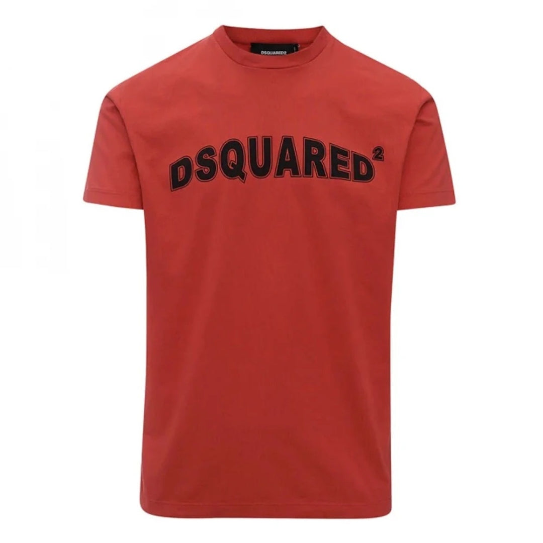 Dsquared2 Logo Rood T-shirt