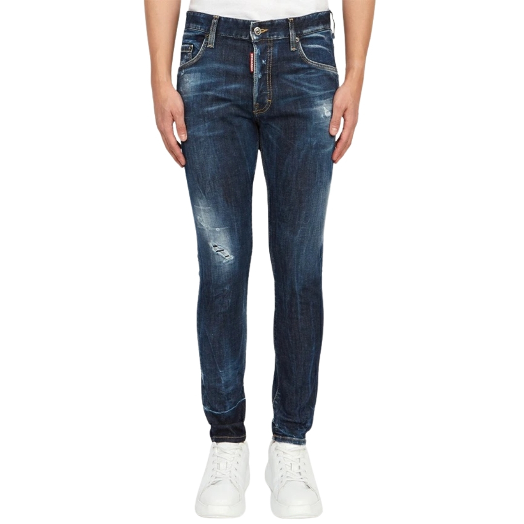 Dsquared2 Super Twinky Jean effen blauwe jeans
