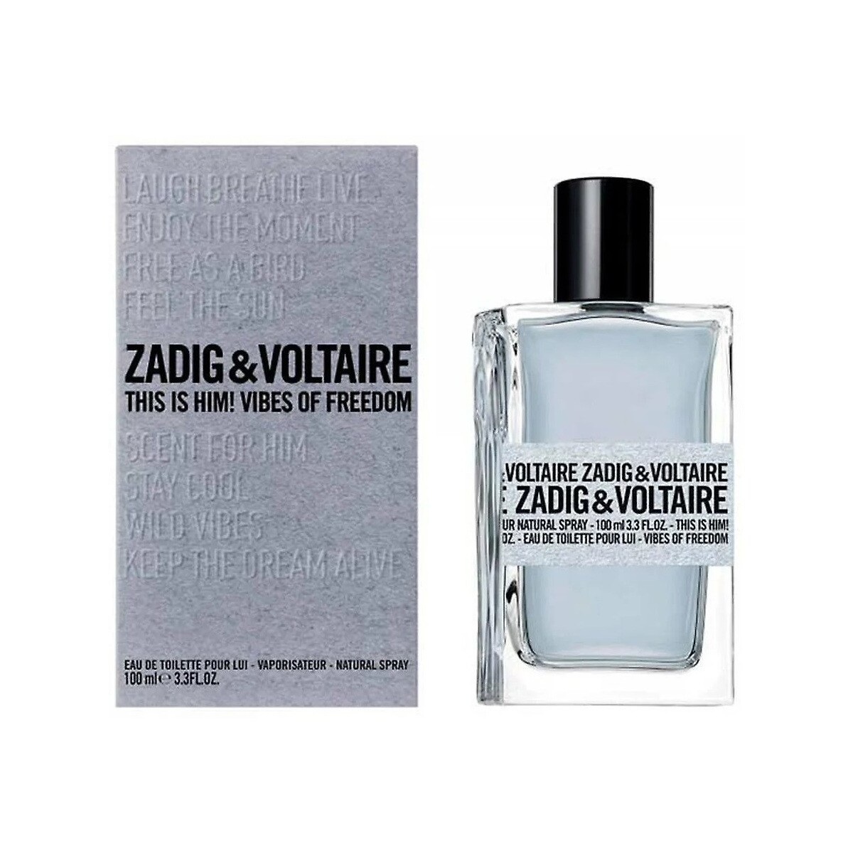 Eau de cologne Zadig & Voltaire This Is Him! Vibes Of Freedom Him -keulen - 100ml