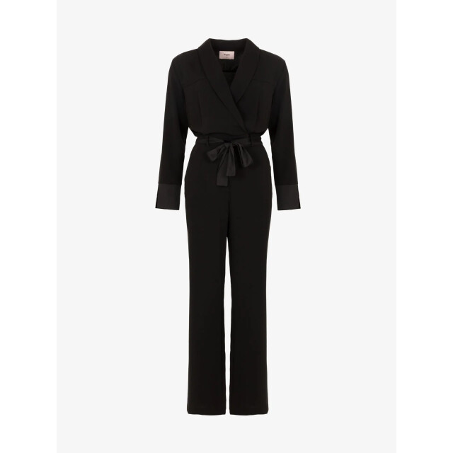 Freebird Dames jumpsuit yael shawl zwart