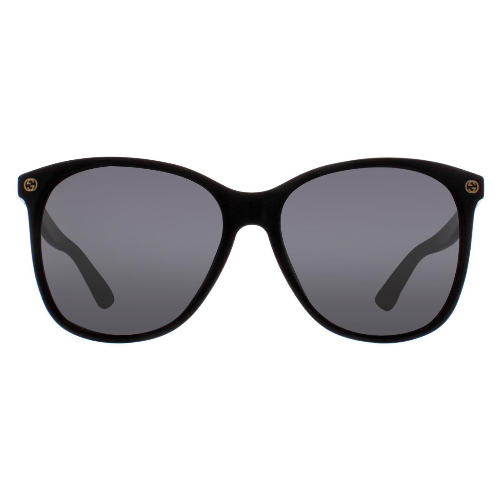 Gucci zonnebril GG0024S 001 Zwart grijs