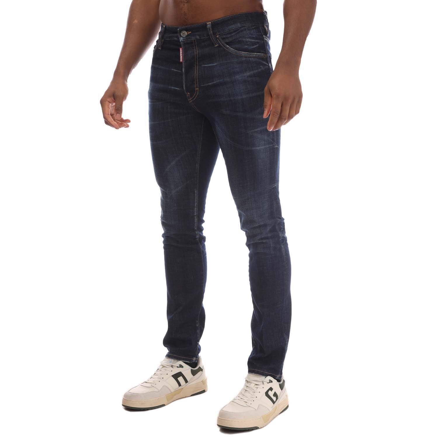 Heren DSquared2 Cool Guy Jeans in Blauw