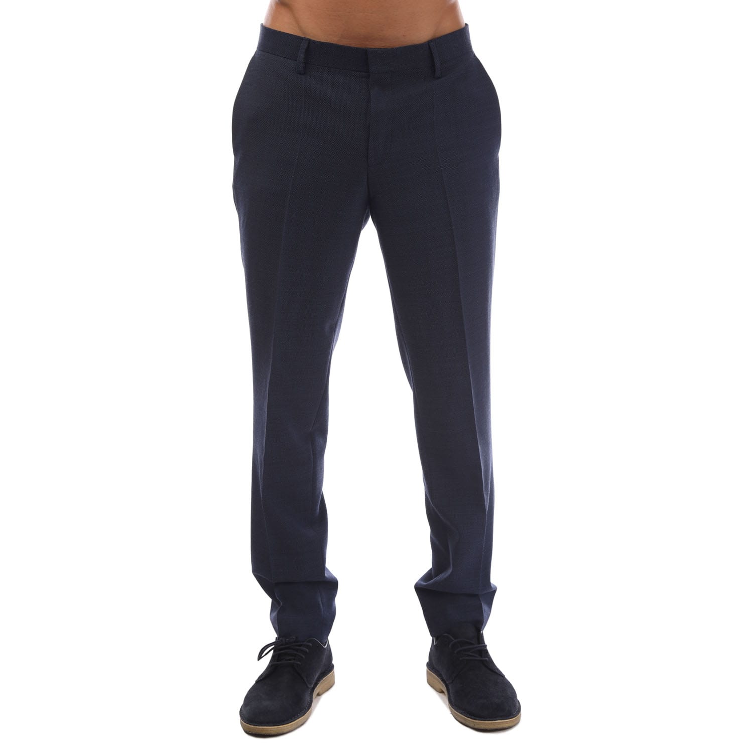 Heren Hugo Boss Getlin212X Broek in Donkerblauw