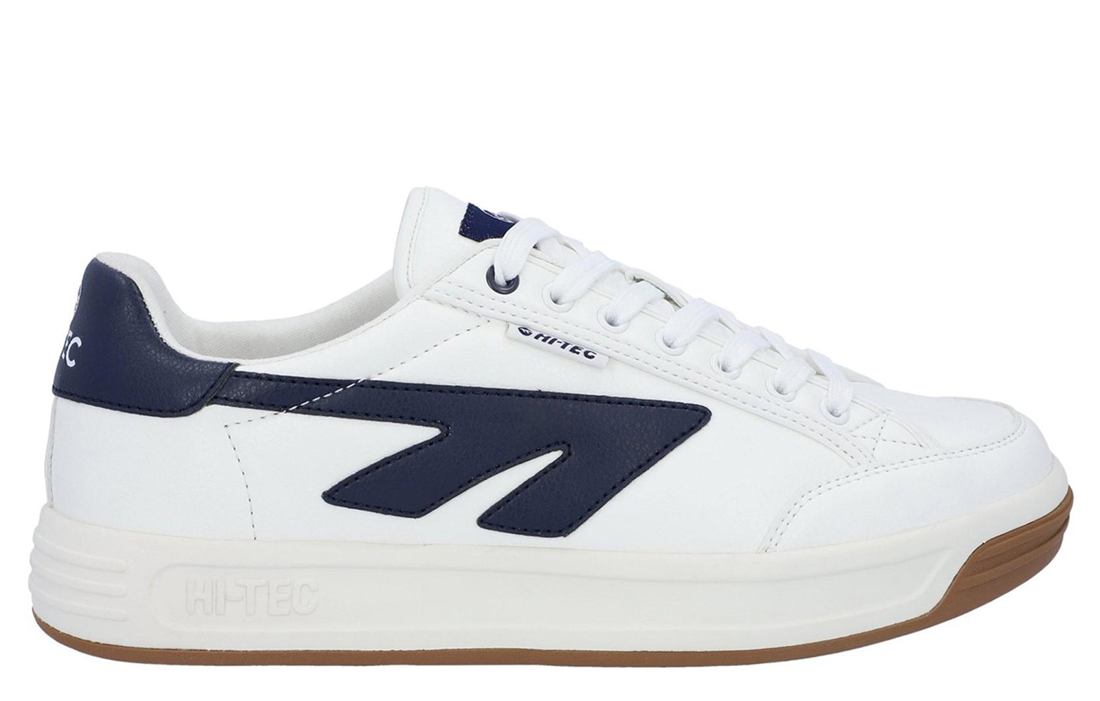 Hi-Tec Freedom Polyurethaan Heren Sneakers In Het Wit/Marineblauw