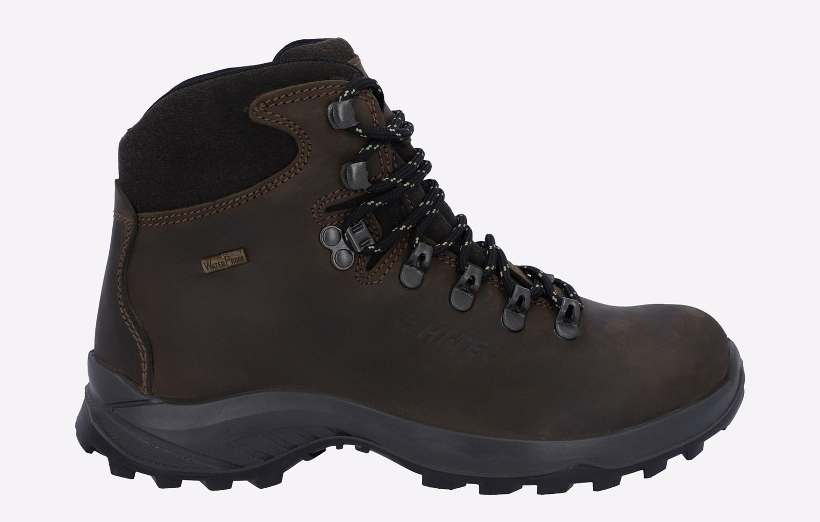 Hi-Tec Ravine Lite Dames Wandelschoenen Van Bruin Leer