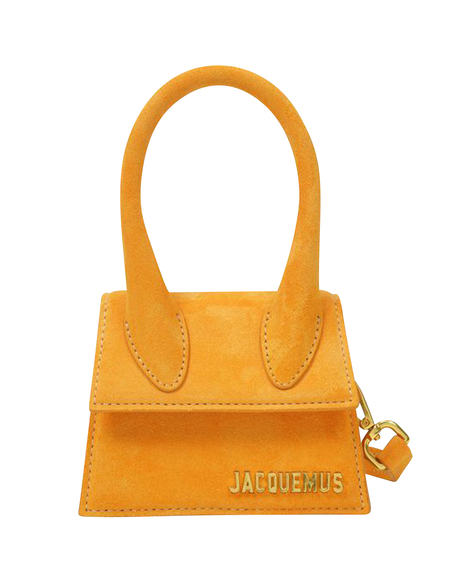 Jacquemus Le Chiquito oranje minitasje