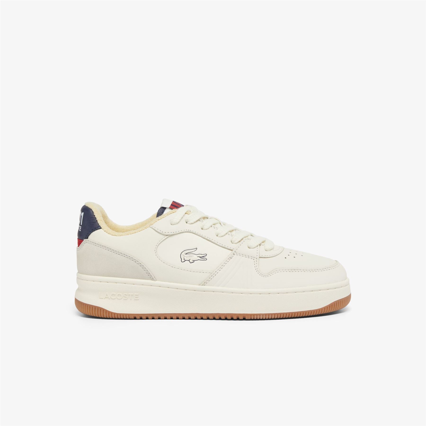 Men's Lacoste L001 Set Trainers in Off White