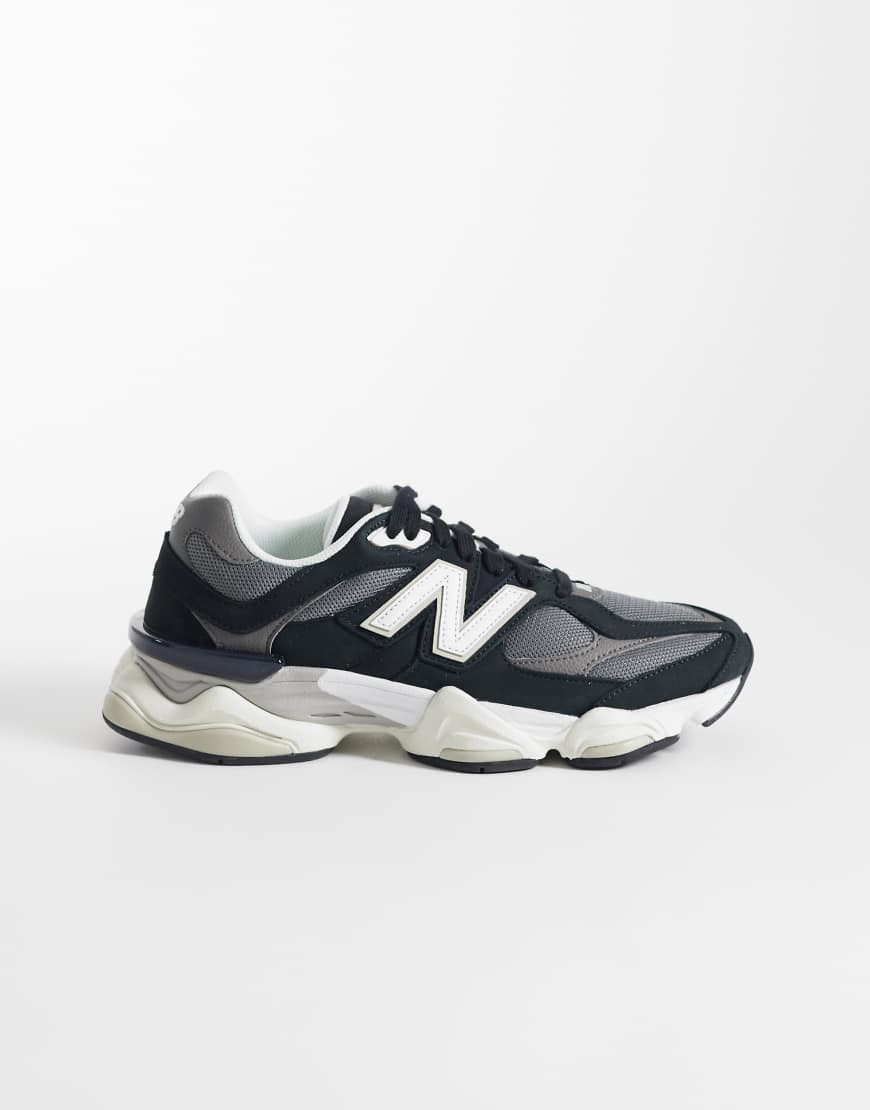 New Balance - 9060 - Sneaker in Schwarz und Weiß