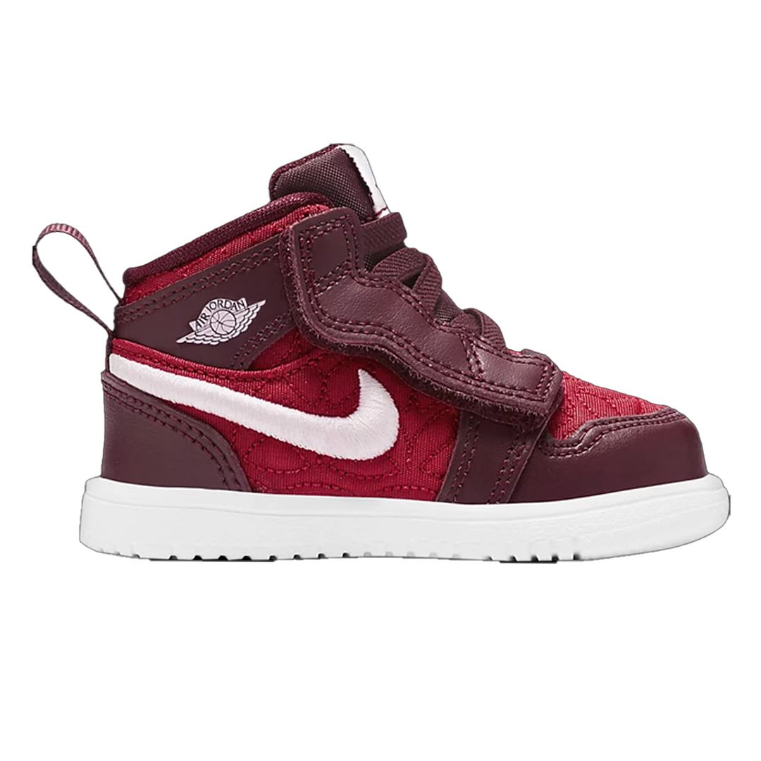 Nike Air Jordan 1 Mid SE TD Rood Kinderschoenen