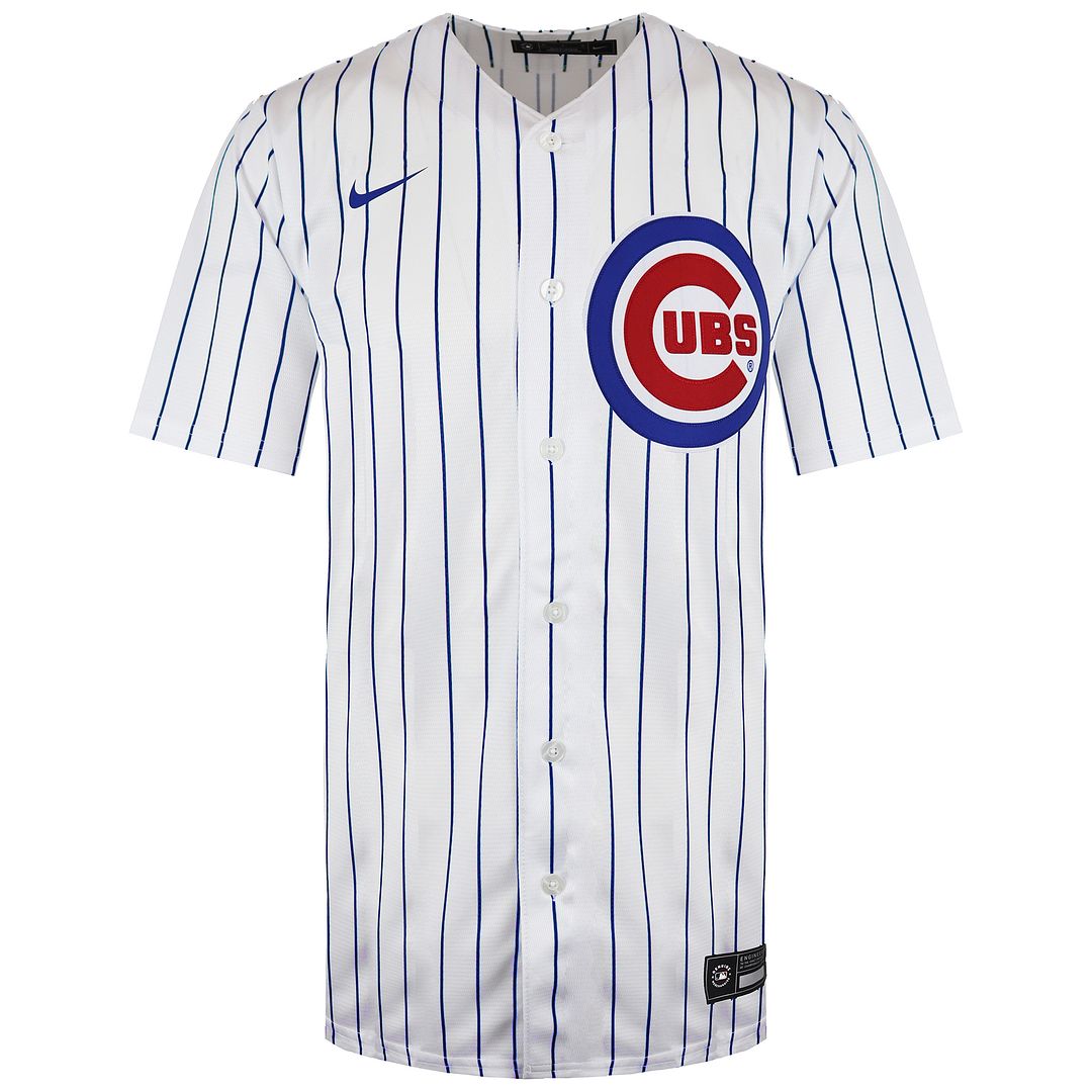 Nike MLB Chicago Cubs Officiële Replica Heren Witte Thuisshirt