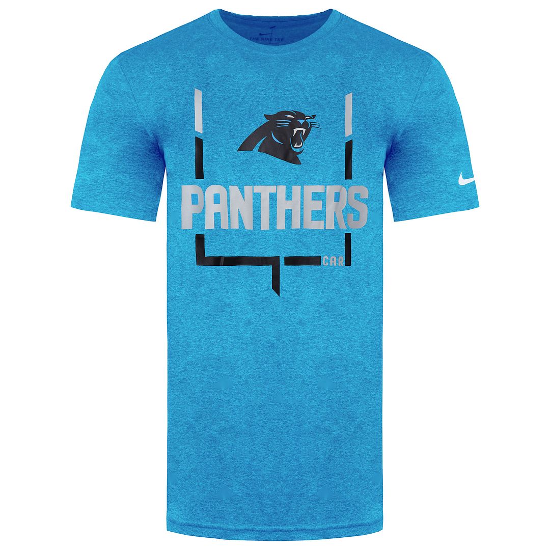 Nike NFL Carolina Panthers Legend Goal Post Heren Blauw T-Shirt