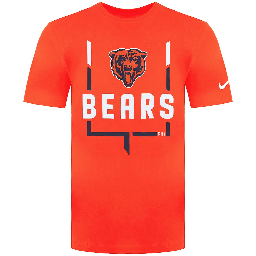 Nike NFL Chicago Bears Legend Goal Post Heren T-shirt