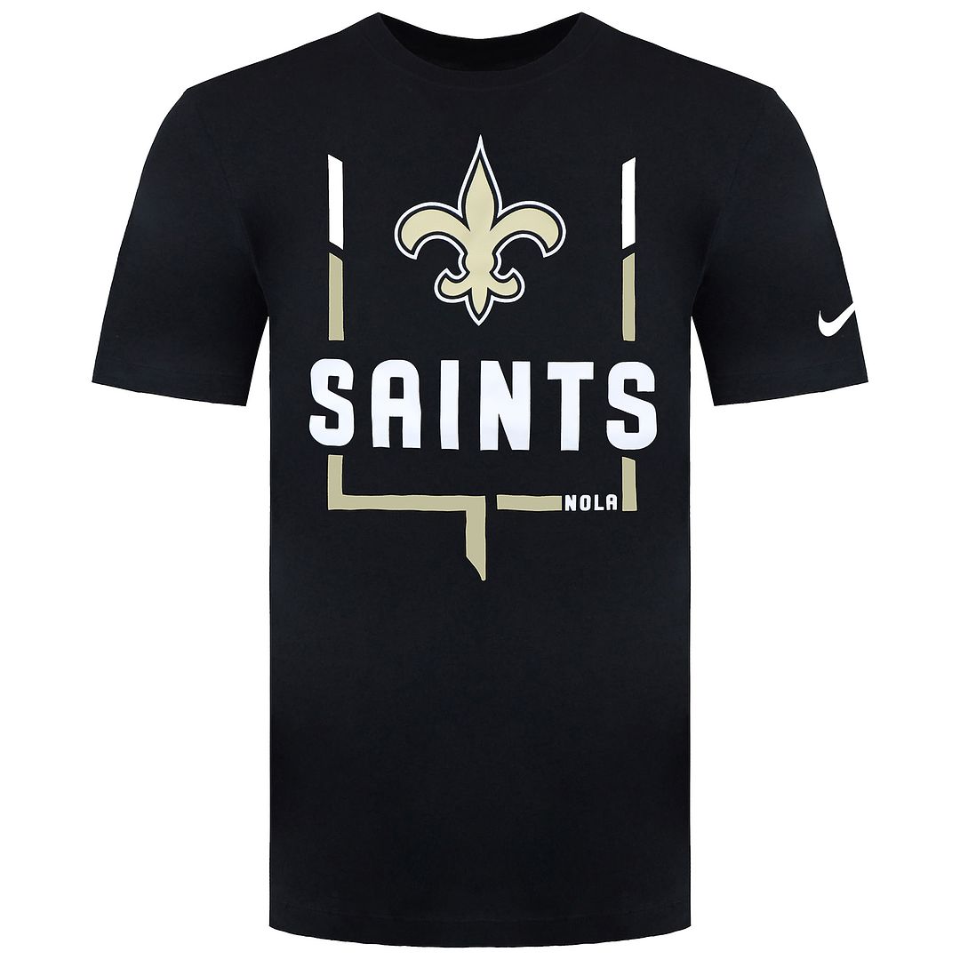 Nike NFL New Orleans Saints Legend Goal Post Heren T-shirt