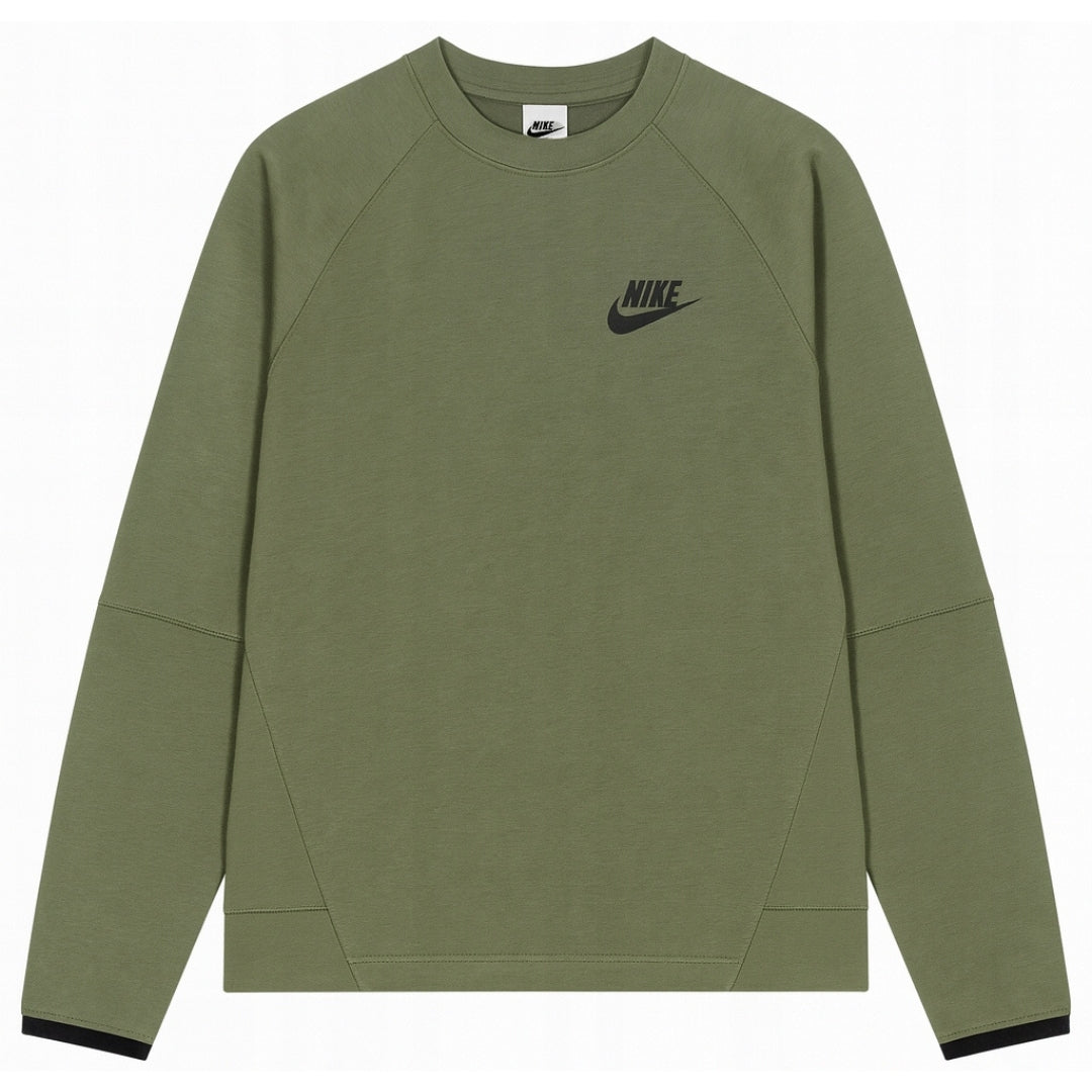 Nike Plain Khaki Groene Trui