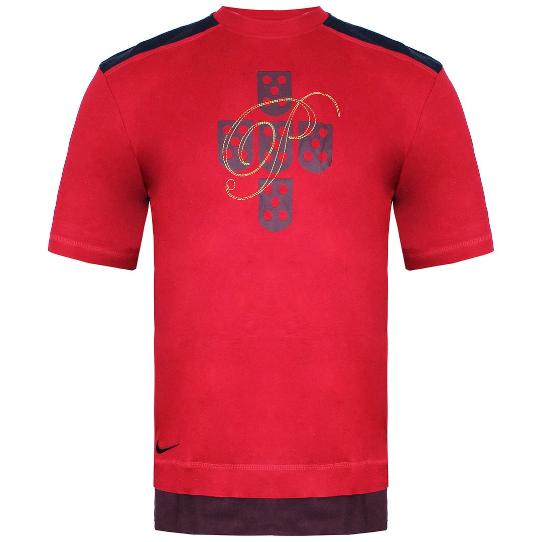 Nike Swoosh Heren Rood T-Shirt