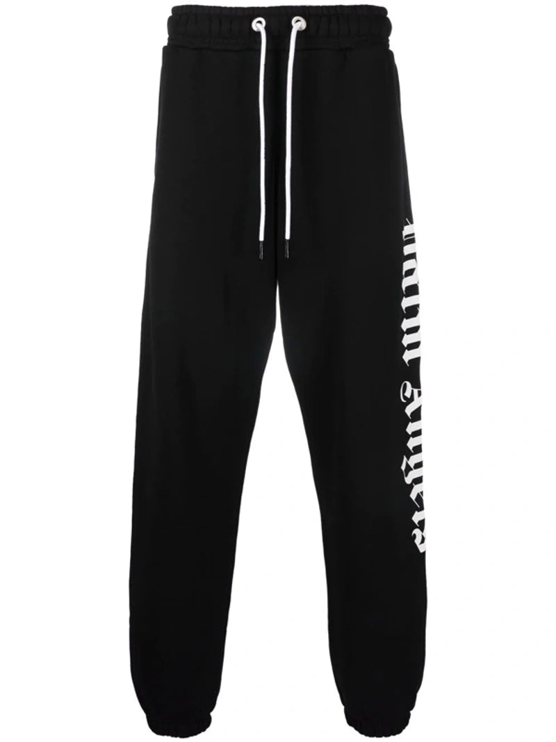 Palm Angels joggingbroek met zijlogo in zwart