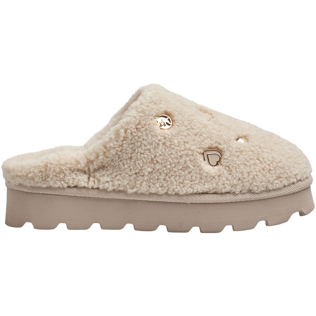Pantoffels MICHAEL Michael Kors 49F5WNFA1D-NATURAL