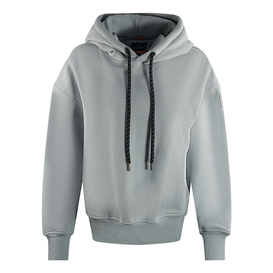 Parajumpers Githa effen haai grijze oversized hoodie