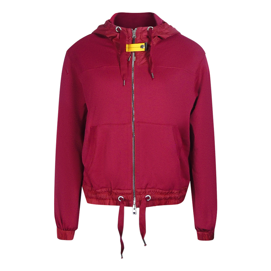 Parajumpers bordeauxrode hoodie met rits