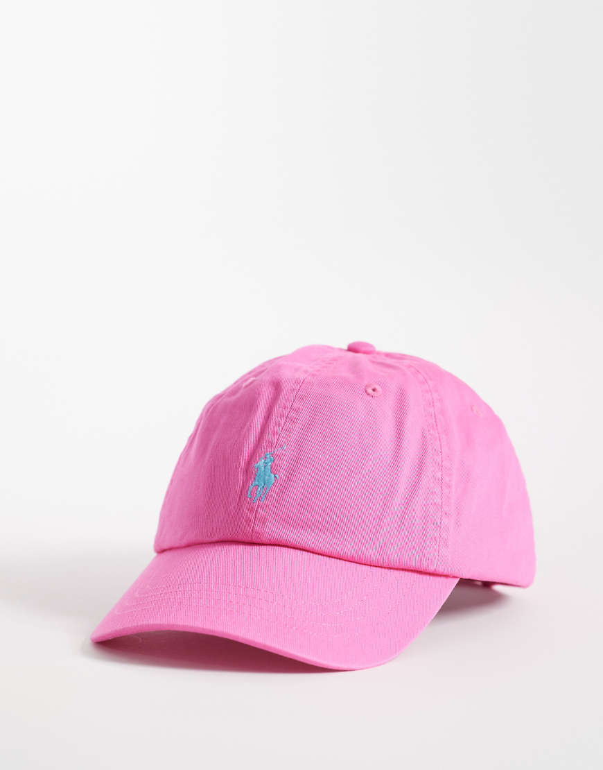 Polo Ralph Lauren - Baseballkappe in Rosa mit Markenlogo