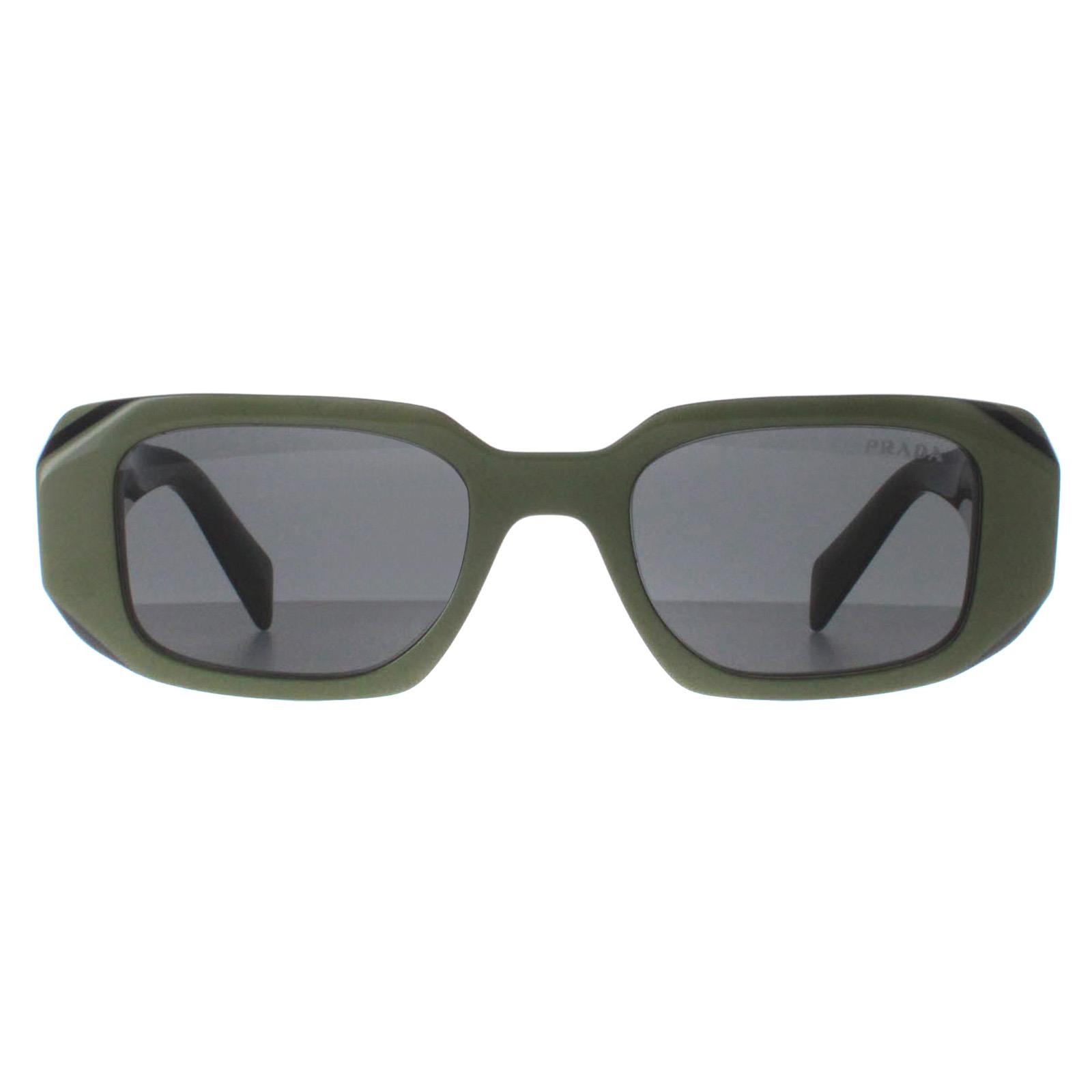 Prada PR17WS 13N5S0 saliezwart donkergrijs zonnebril