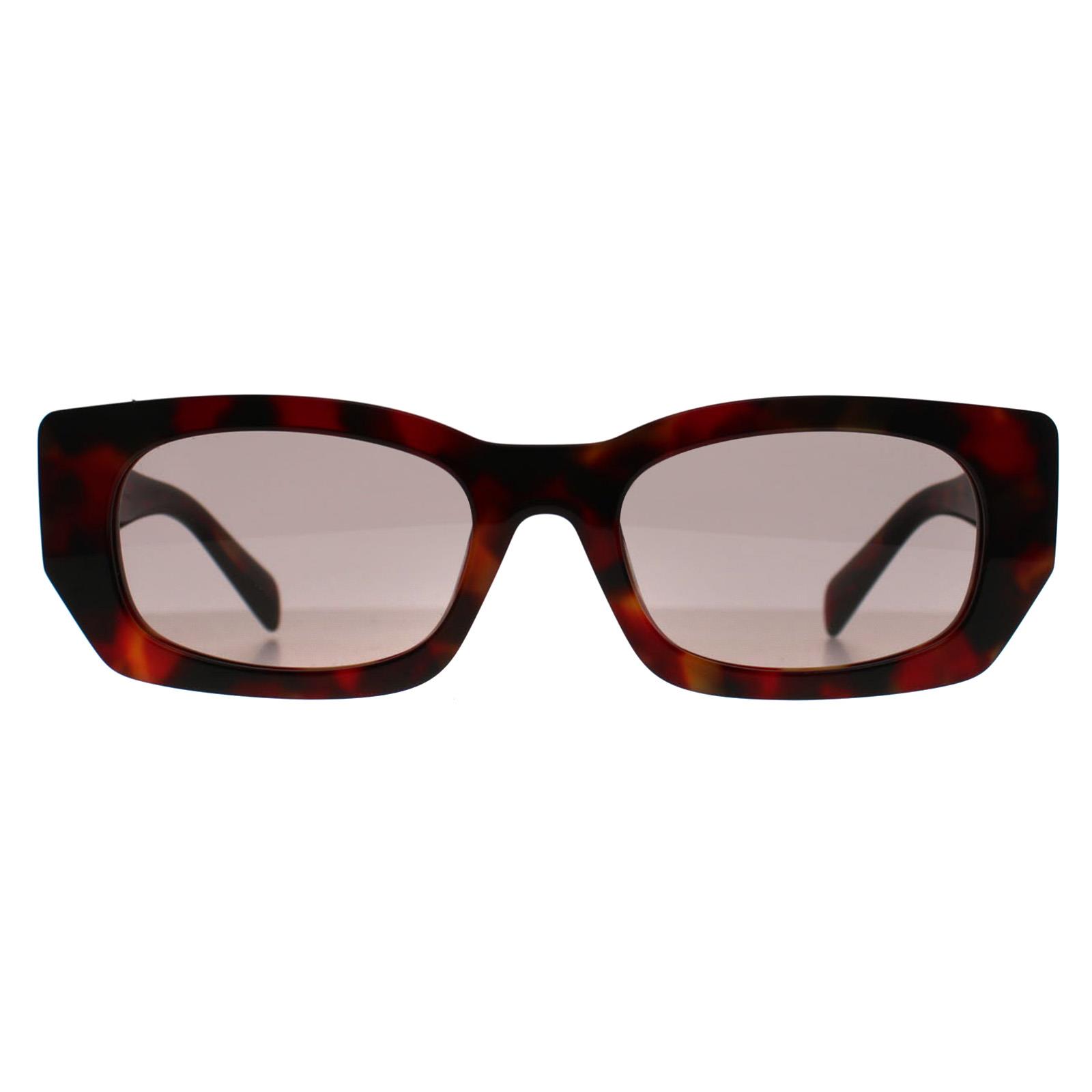 Prada PRB05S 22A20I poppy tortoise lichtpaars bruin zonnebril
