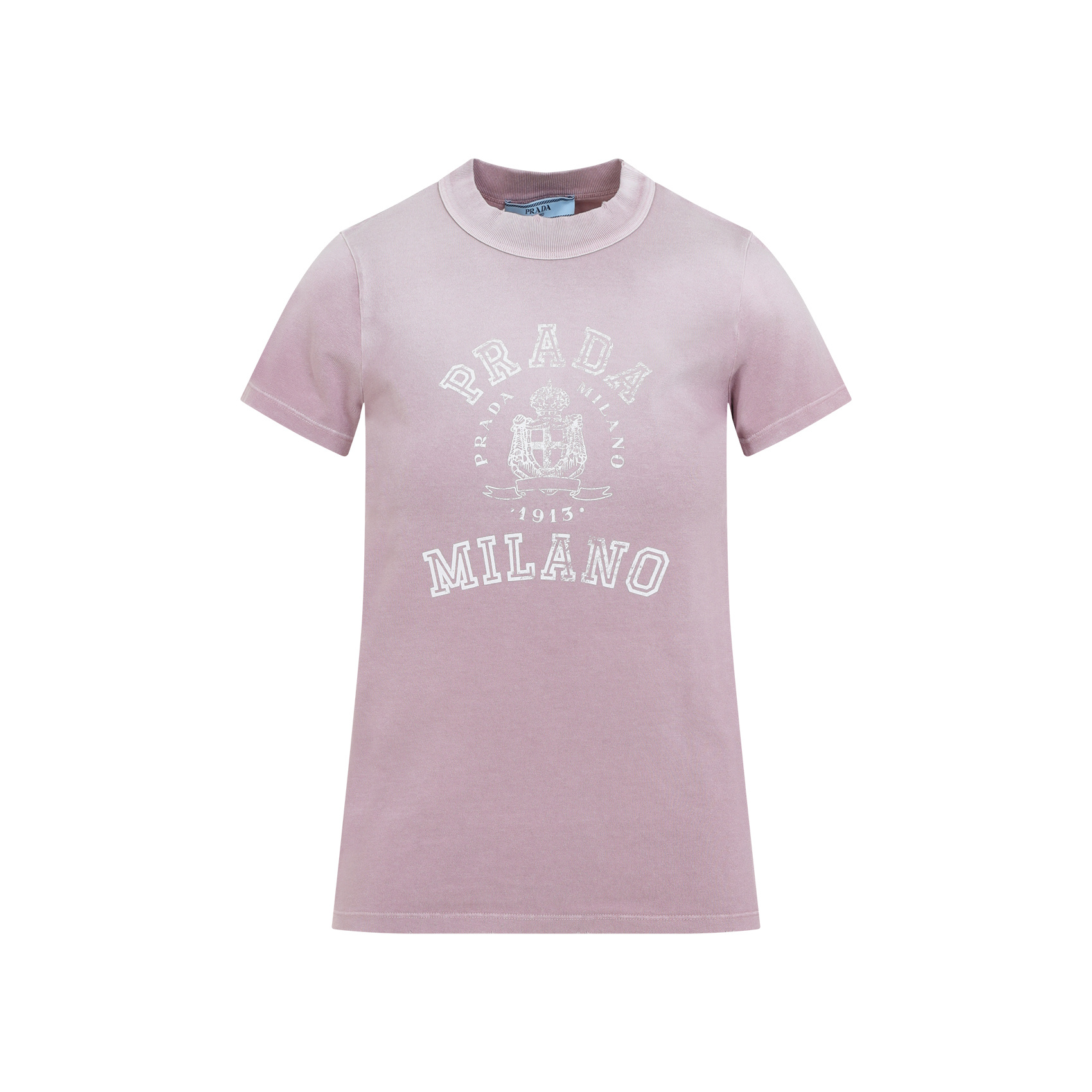 Roze Katoenen T-shirt