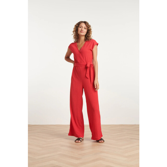 Smashed Lemon 24083 lange aansluitende jumpsuit |