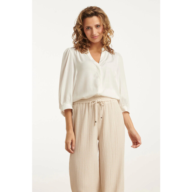 Smashed Lemon 25142 rayon satin blouse |