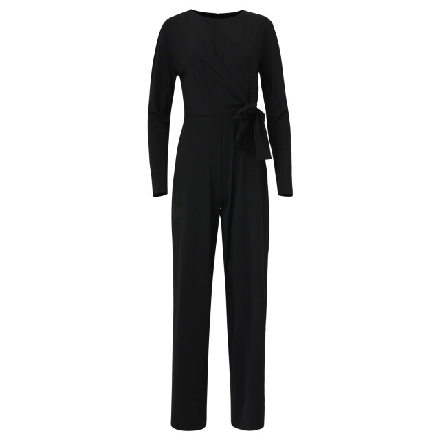 Smashed Lemon Jumpsuit met ronde hals in travelkwaliteit |
