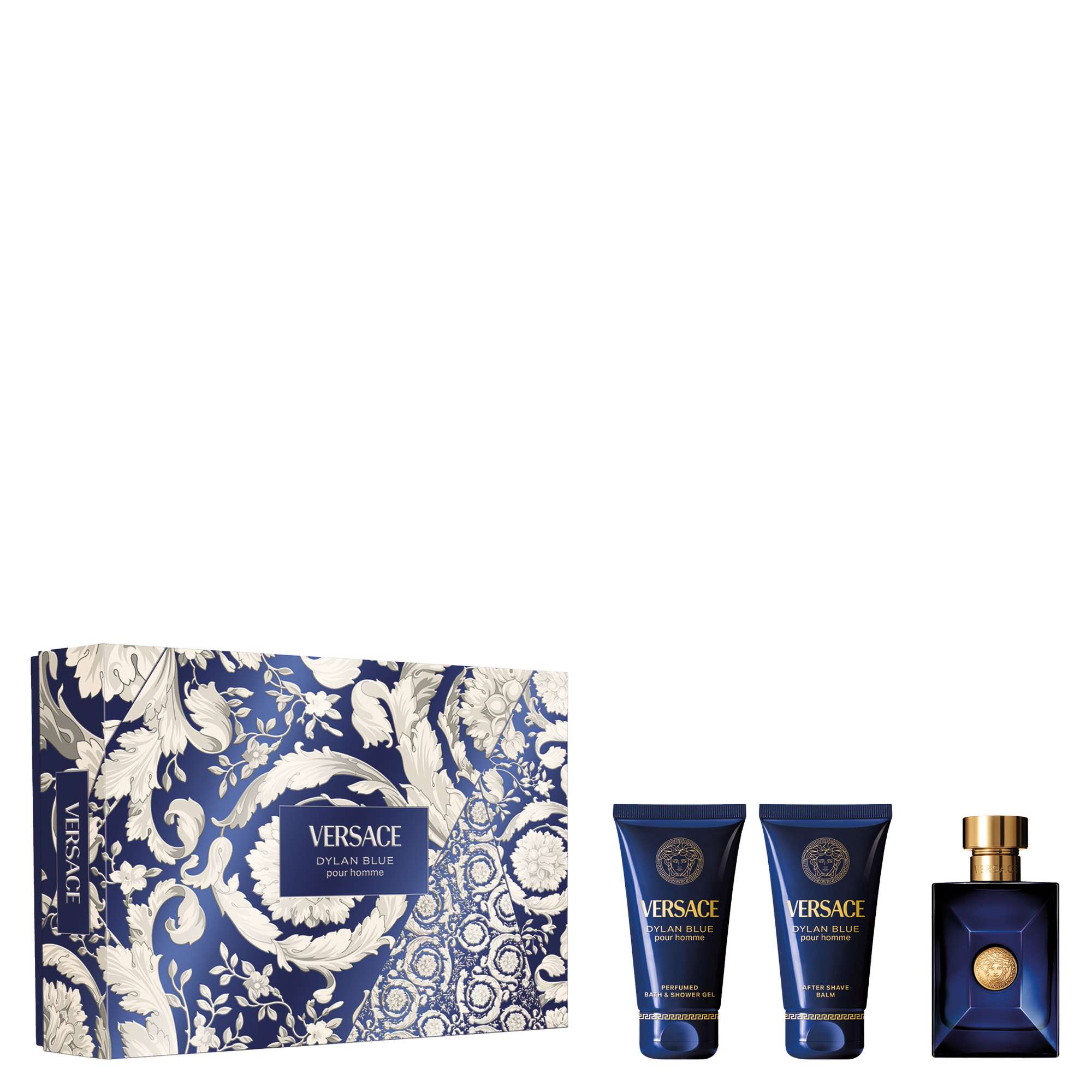 Versace Dylan Blue Eau de Toilette 50ml Cadeauset met douchegel en aftershavebalsem